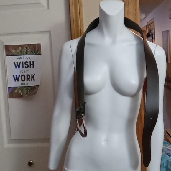None Accessories - Dark brown belt NWOT